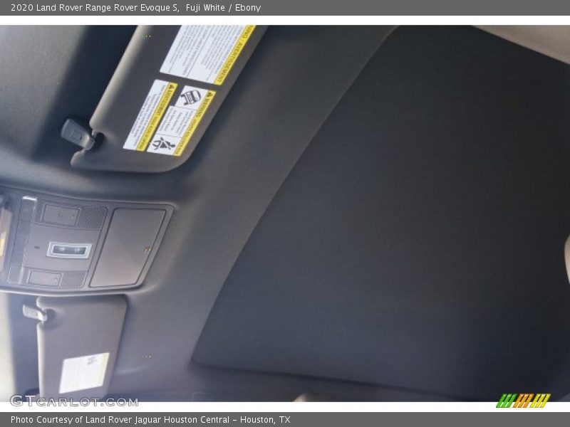 Fuji White / Ebony 2020 Land Rover Range Rover Evoque S