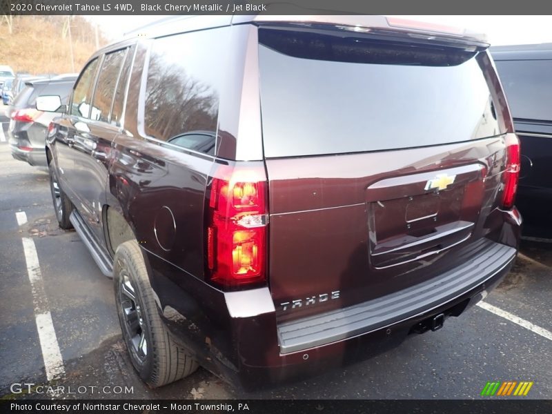 Black Cherry Metallic / Jet Black 2020 Chevrolet Tahoe LS 4WD