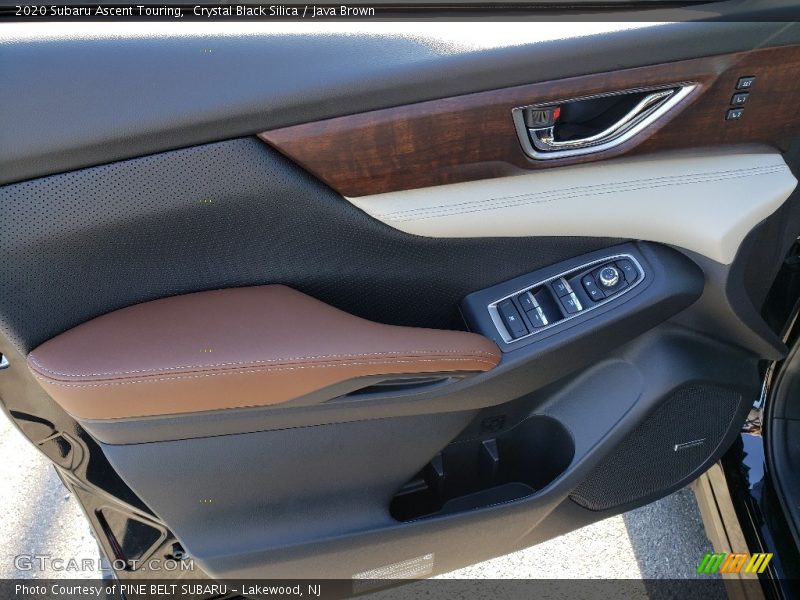 Crystal Black Silica / Java Brown 2020 Subaru Ascent Touring