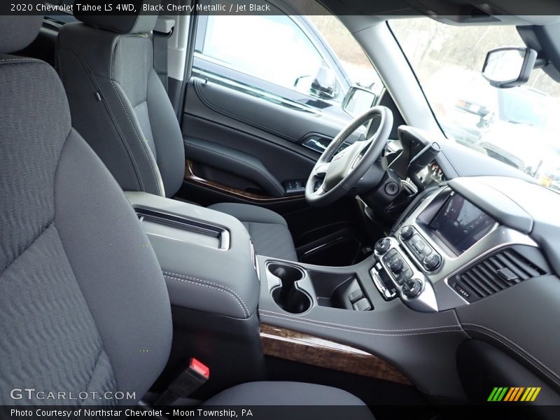 Black Cherry Metallic / Jet Black 2020 Chevrolet Tahoe LS 4WD
