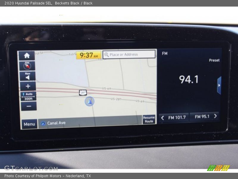 Becketts Black / Black 2020 Hyundai Palisade SEL