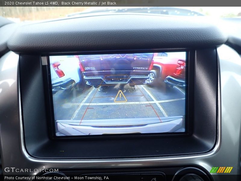 Black Cherry Metallic / Jet Black 2020 Chevrolet Tahoe LS 4WD