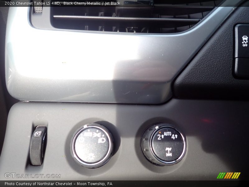 Black Cherry Metallic / Jet Black 2020 Chevrolet Tahoe LS 4WD