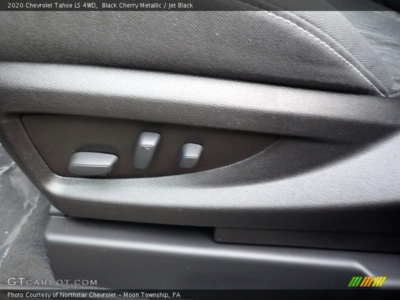 Black Cherry Metallic / Jet Black 2020 Chevrolet Tahoe LS 4WD