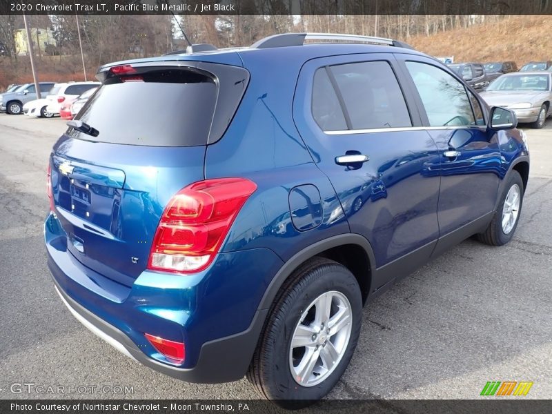 Pacific Blue Metallic / Jet Black 2020 Chevrolet Trax LT