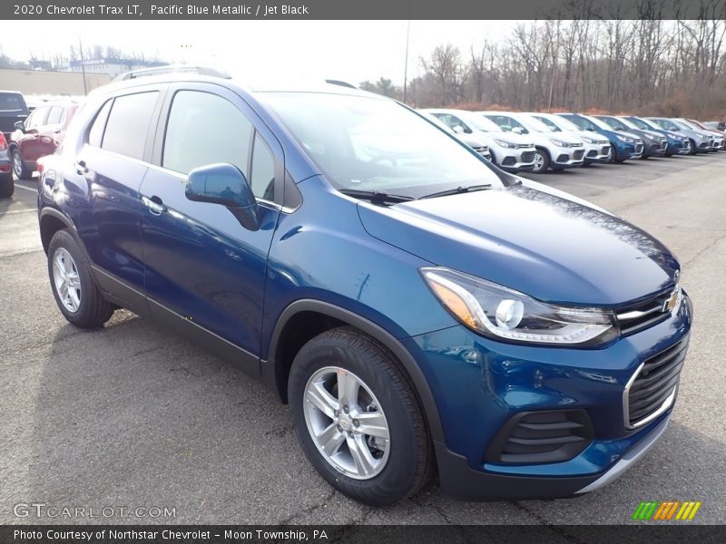 Pacific Blue Metallic / Jet Black 2020 Chevrolet Trax LT