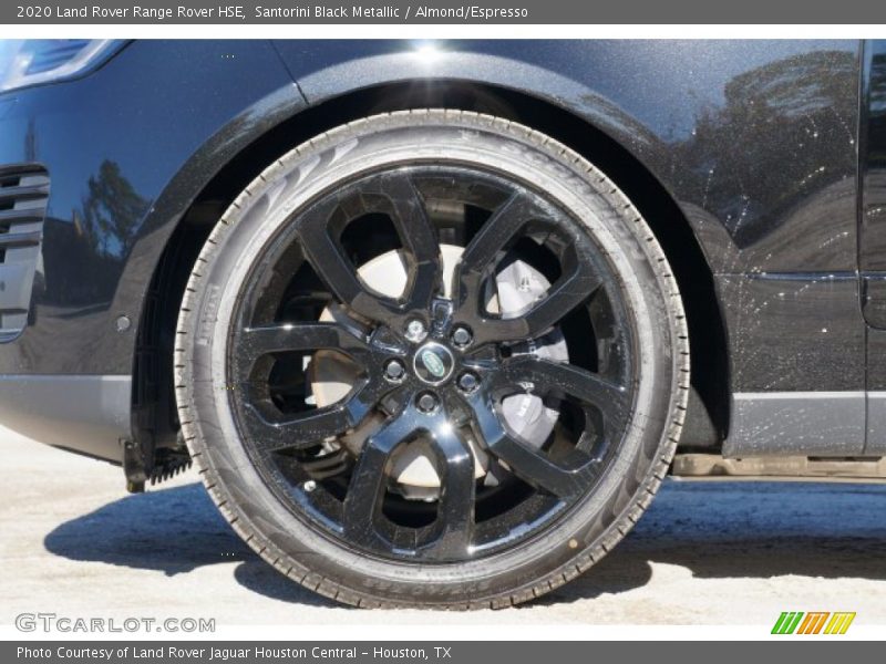 Santorini Black Metallic / Almond/Espresso 2020 Land Rover Range Rover HSE