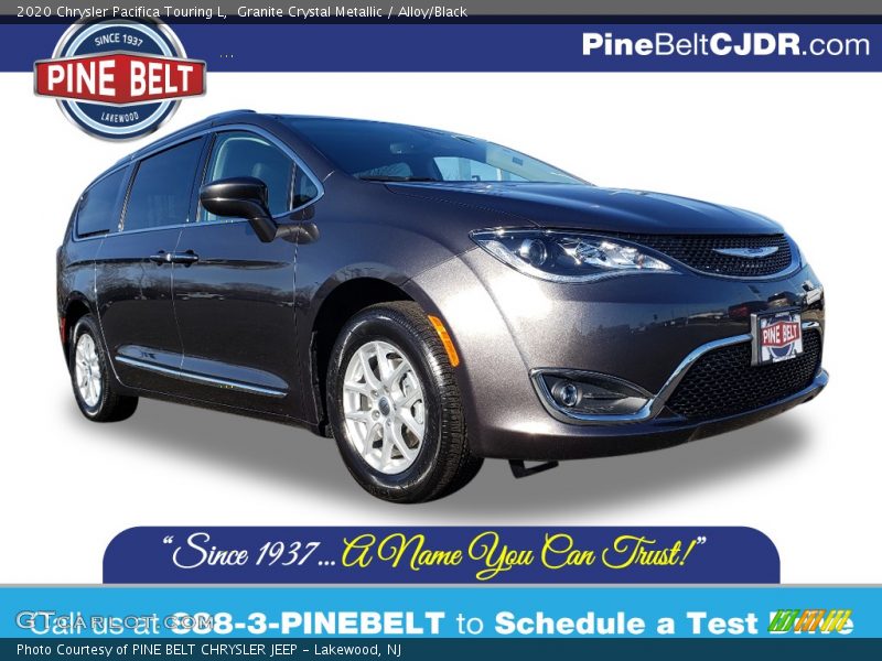 Granite Crystal Metallic / Alloy/Black 2020 Chrysler Pacifica Touring L