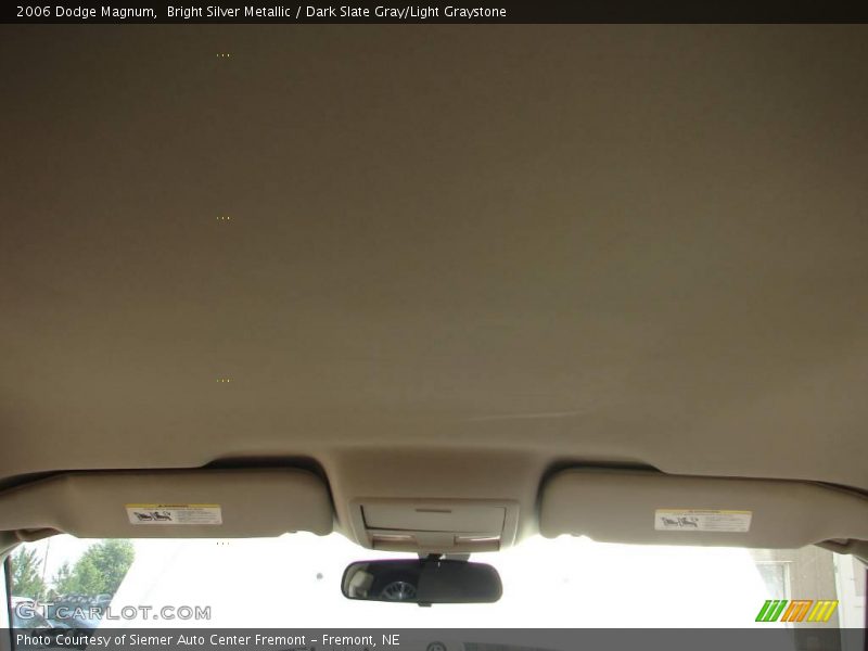 Bright Silver Metallic / Dark Slate Gray/Light Graystone 2006 Dodge Magnum