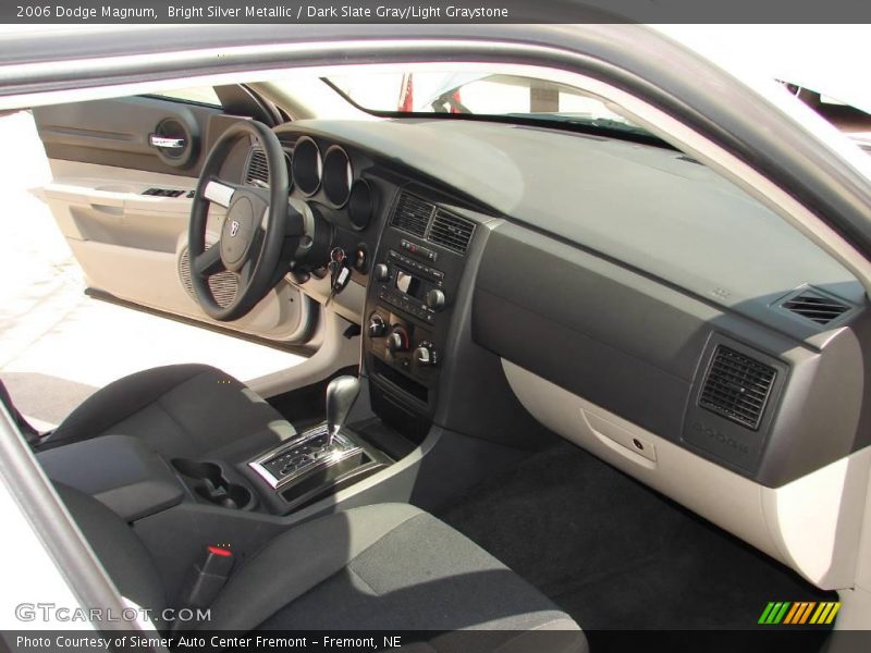 Bright Silver Metallic / Dark Slate Gray/Light Graystone 2006 Dodge Magnum