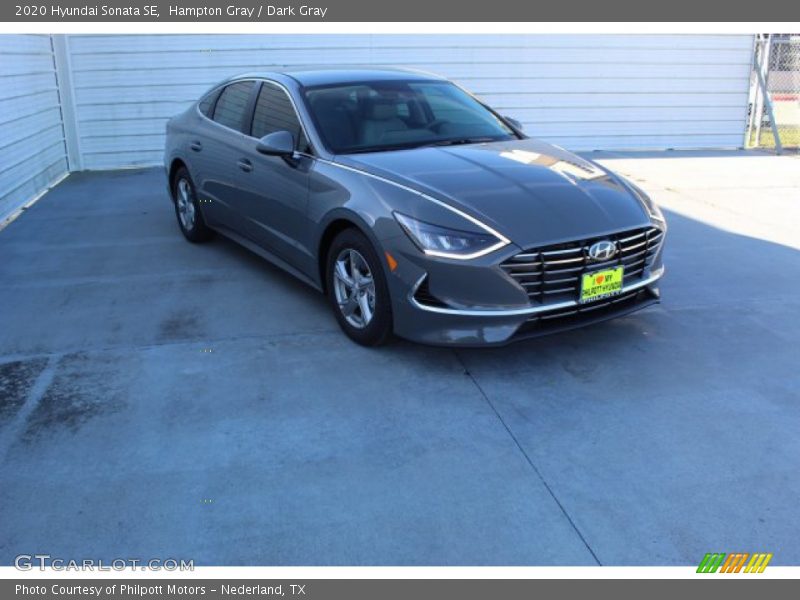 Hampton Gray / Dark Gray 2020 Hyundai Sonata SE