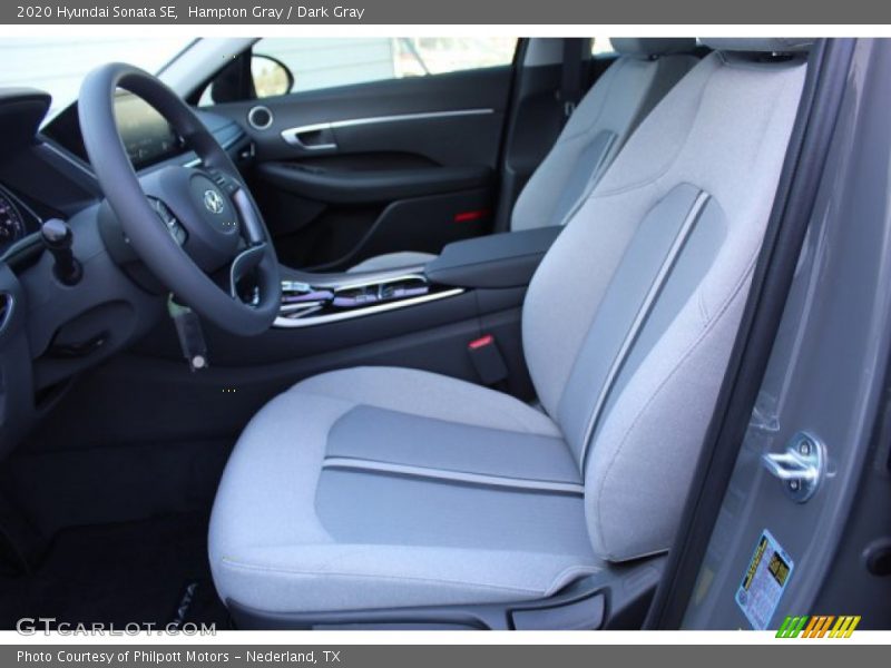 Hampton Gray / Dark Gray 2020 Hyundai Sonata SE