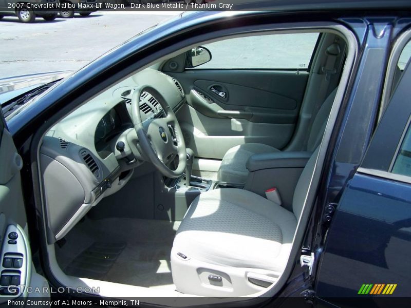 Dark Blue Metallic / Titanium Gray 2007 Chevrolet Malibu Maxx LT Wagon