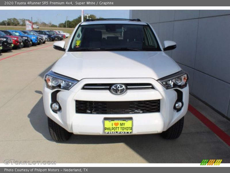 Super White / Graphite 2020 Toyota 4Runner SR5 Premium 4x4