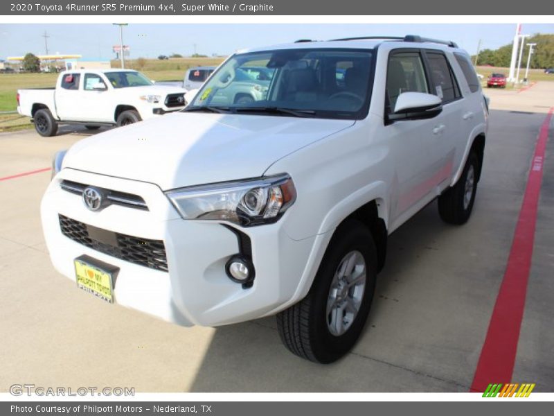 Super White / Graphite 2020 Toyota 4Runner SR5 Premium 4x4