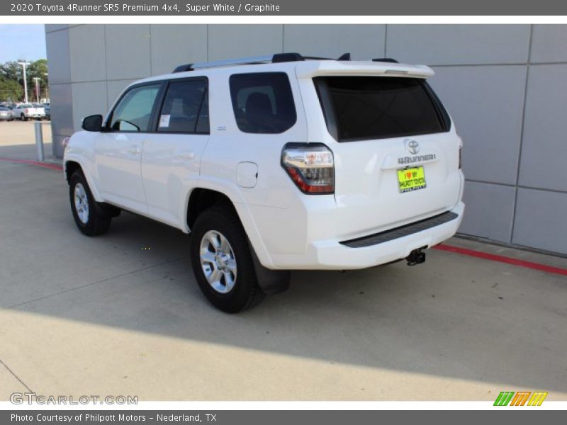 Super White / Graphite 2020 Toyota 4Runner SR5 Premium 4x4