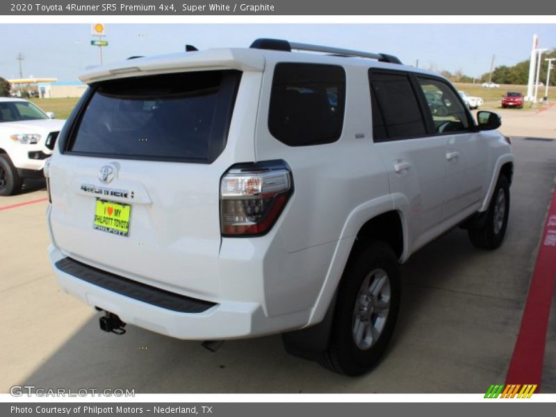 Super White / Graphite 2020 Toyota 4Runner SR5 Premium 4x4