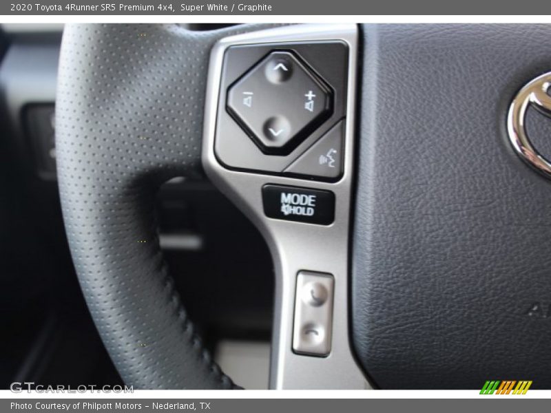 Super White / Graphite 2020 Toyota 4Runner SR5 Premium 4x4