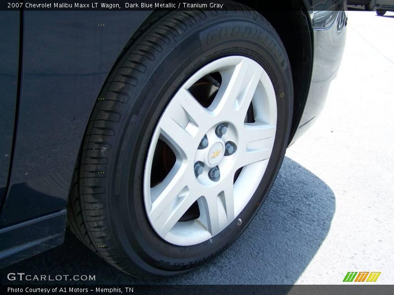 Dark Blue Metallic / Titanium Gray 2007 Chevrolet Malibu Maxx LT Wagon