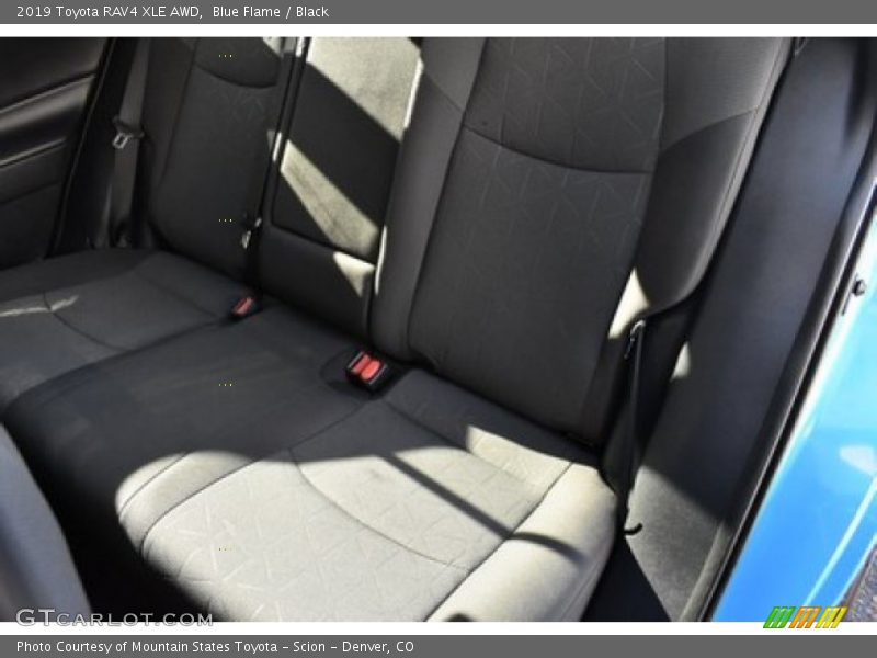 Blue Flame / Black 2019 Toyota RAV4 XLE AWD