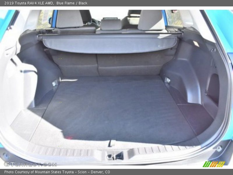 Blue Flame / Black 2019 Toyota RAV4 XLE AWD