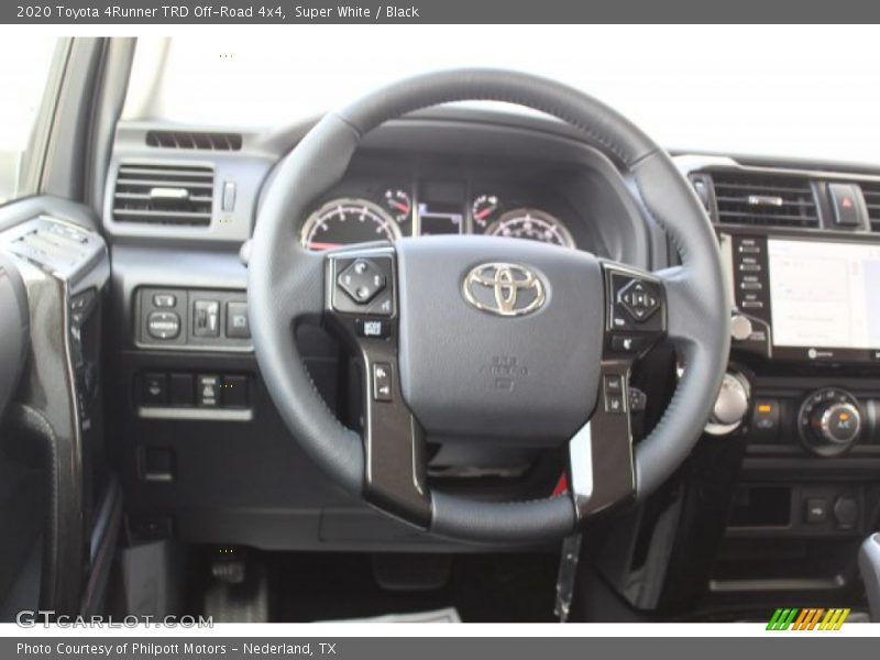 Super White / Black 2020 Toyota 4Runner TRD Off-Road 4x4