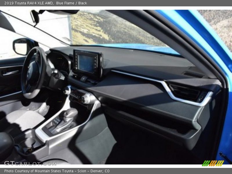 Blue Flame / Black 2019 Toyota RAV4 XLE AWD