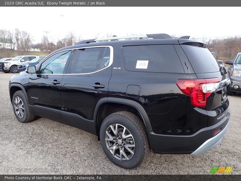Ebony Twilight Metallic / Jet Black 2020 GMC Acadia SLE