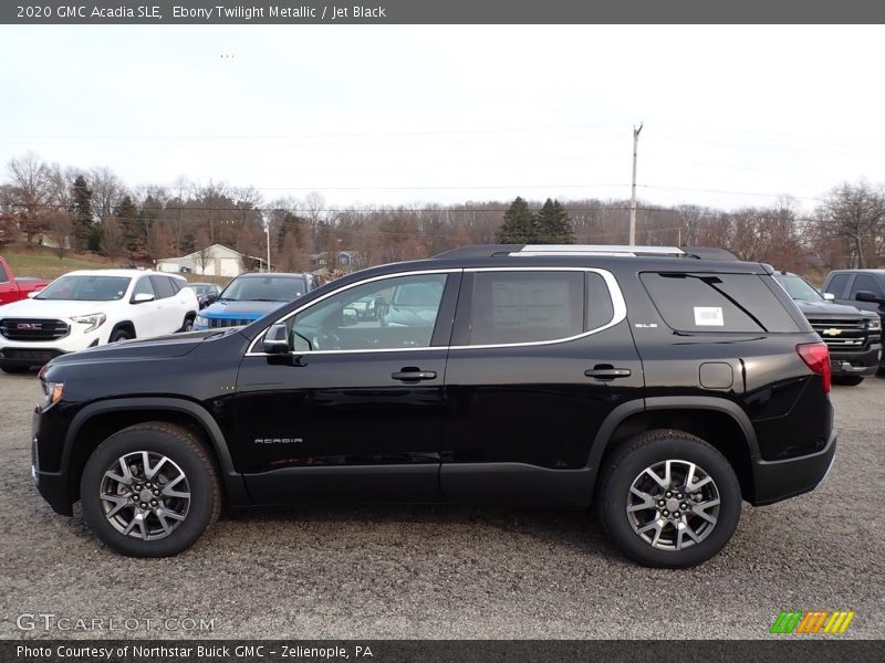Ebony Twilight Metallic / Jet Black 2020 GMC Acadia SLE