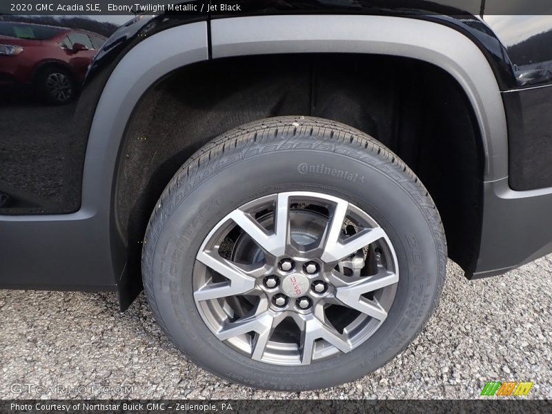Ebony Twilight Metallic / Jet Black 2020 GMC Acadia SLE