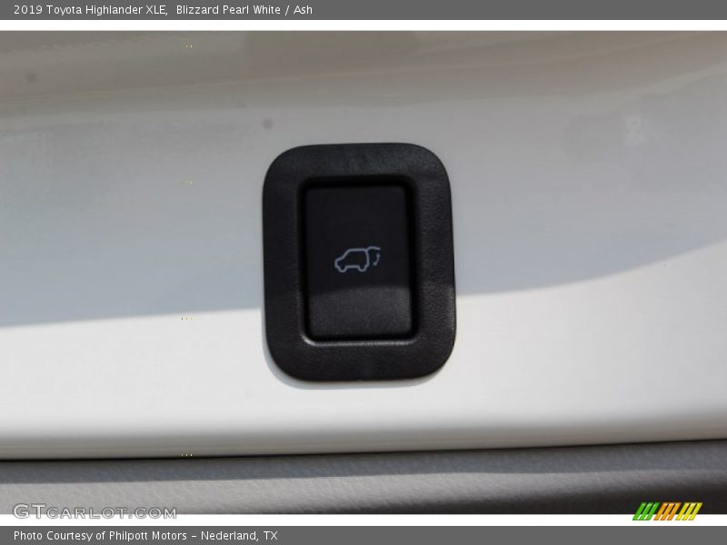 Blizzard Pearl White / Ash 2019 Toyota Highlander XLE