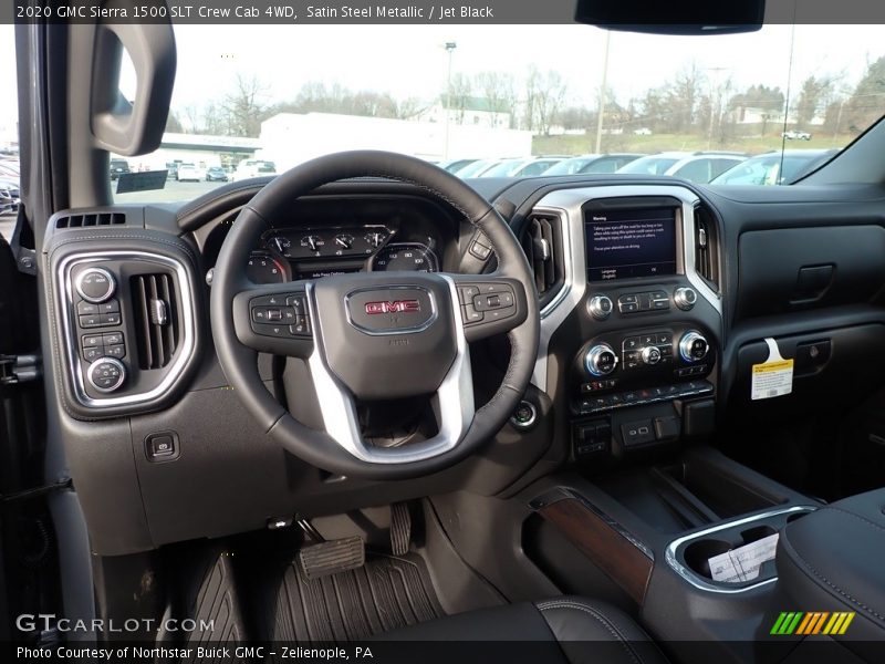 Dashboard of 2020 Sierra 1500 SLT Crew Cab 4WD