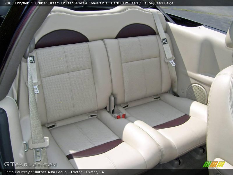 Dark Plum Pearl / Taupe/Pearl Beige 2005 Chrysler PT Cruiser Dream Cruiser Series 4 Convertible