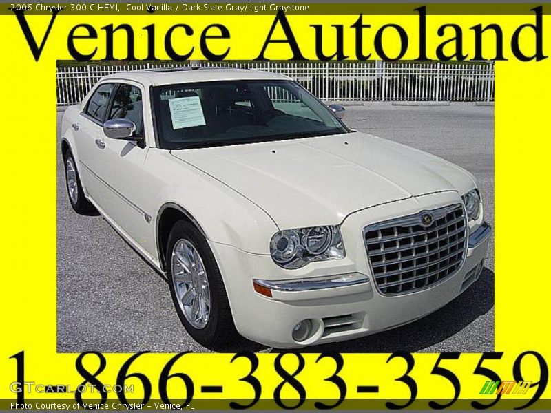 Cool Vanilla / Dark Slate Gray/Light Graystone 2006 Chrysler 300 C HEMI