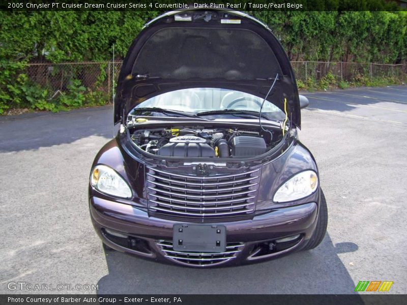 Dark Plum Pearl / Taupe/Pearl Beige 2005 Chrysler PT Cruiser Dream Cruiser Series 4 Convertible