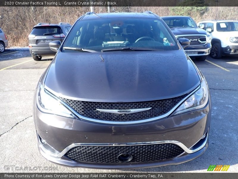 Granite Crystal Metallic / Black 2020 Chrysler Pacifica Touring L