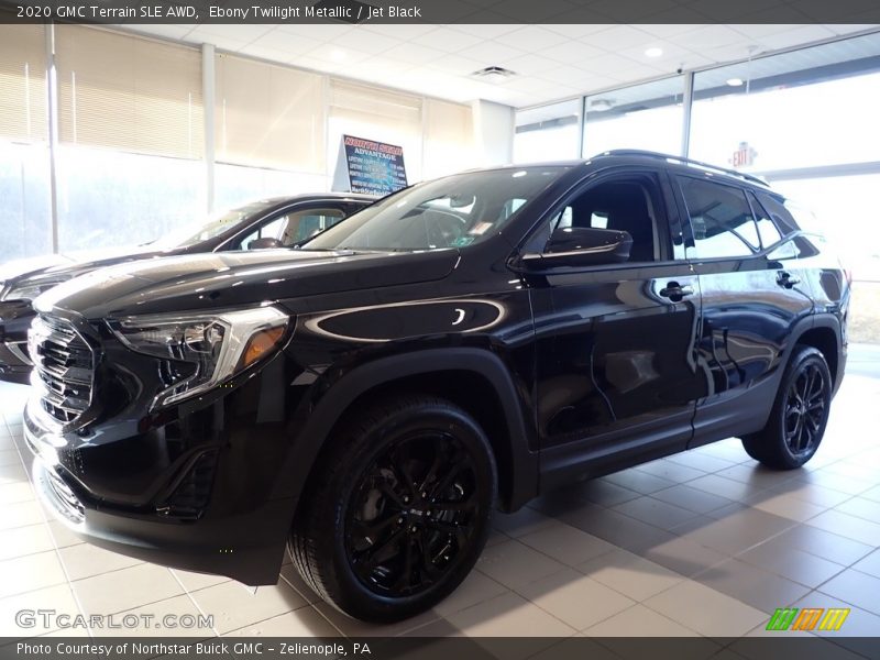 Ebony Twilight Metallic / Jet Black 2020 GMC Terrain SLE AWD