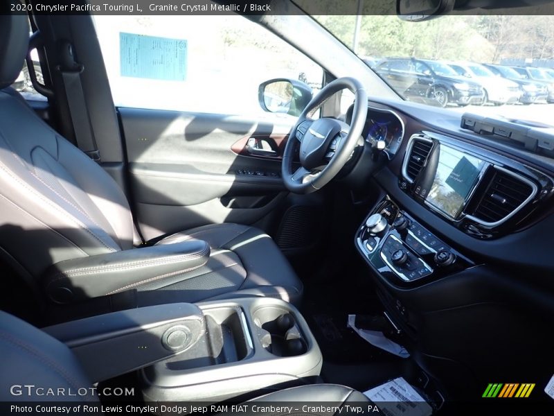 Granite Crystal Metallic / Black 2020 Chrysler Pacifica Touring L