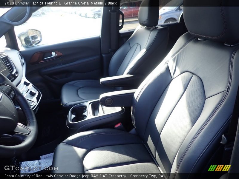 Granite Crystal Metallic / Black 2020 Chrysler Pacifica Touring L
