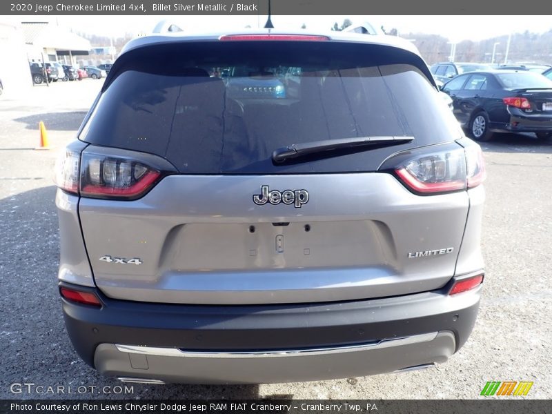 Billet Silver Metallic / Black 2020 Jeep Cherokee Limited 4x4