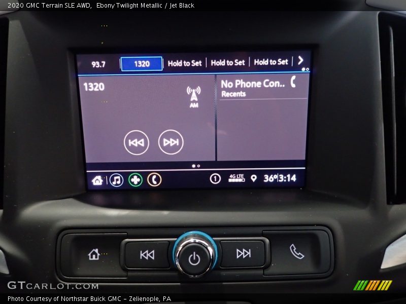 Ebony Twilight Metallic / Jet Black 2020 GMC Terrain SLE AWD