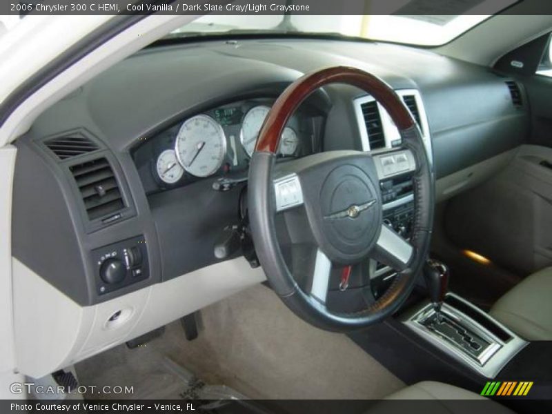 Cool Vanilla / Dark Slate Gray/Light Graystone 2006 Chrysler 300 C HEMI