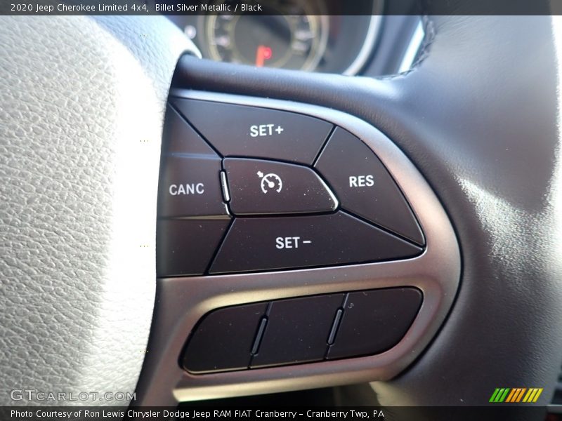 Billet Silver Metallic / Black 2020 Jeep Cherokee Limited 4x4