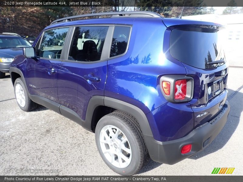 Jetset Blue / Black 2020 Jeep Renegade Latitude 4x4