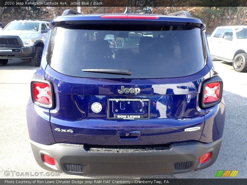 Jetset Blue / Black 2020 Jeep Renegade Latitude 4x4