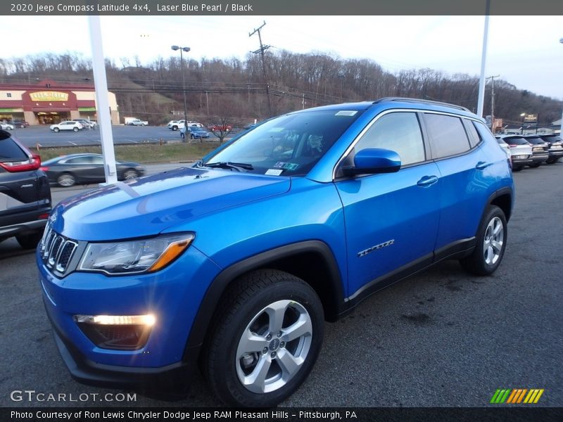 Laser Blue Pearl / Black 2020 Jeep Compass Latitude 4x4