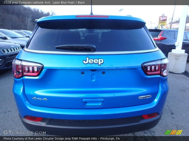 Laser Blue Pearl / Black 2020 Jeep Compass Latitude 4x4