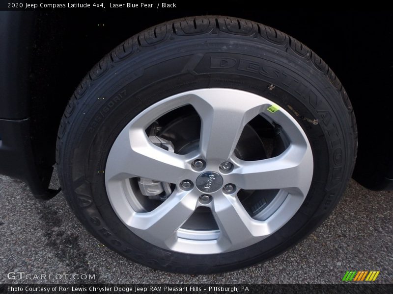 Laser Blue Pearl / Black 2020 Jeep Compass Latitude 4x4