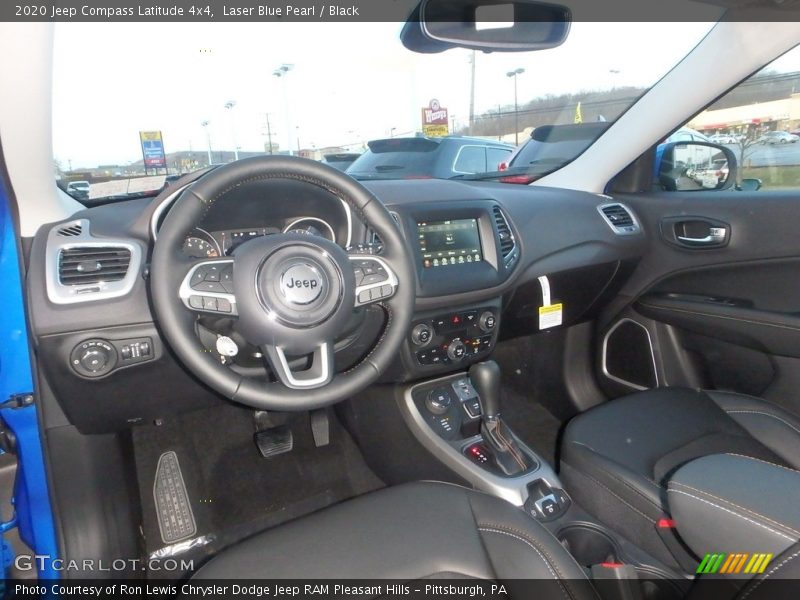Laser Blue Pearl / Black 2020 Jeep Compass Latitude 4x4