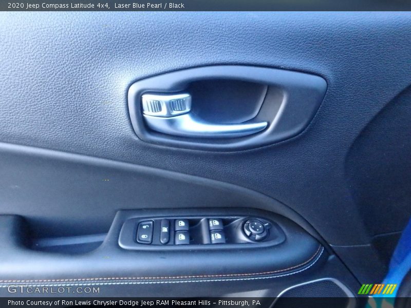 Laser Blue Pearl / Black 2020 Jeep Compass Latitude 4x4